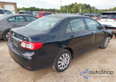 2013 Toyota Corolla Le из США, поврежденный, VIN 2T1BU4EE4DC015542